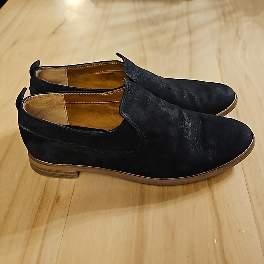 Franco Sarto Suede black flats sz. 6.5 - Picture 8 of 14